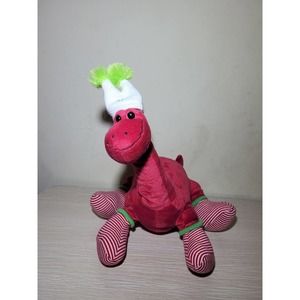 Animal Adventure Red Brontosaures Dinosaur plush toy